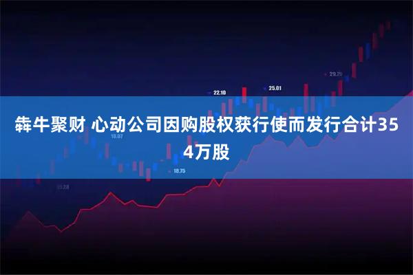 犇牛聚财 心动公司因购股权获行使而发行合计354万股